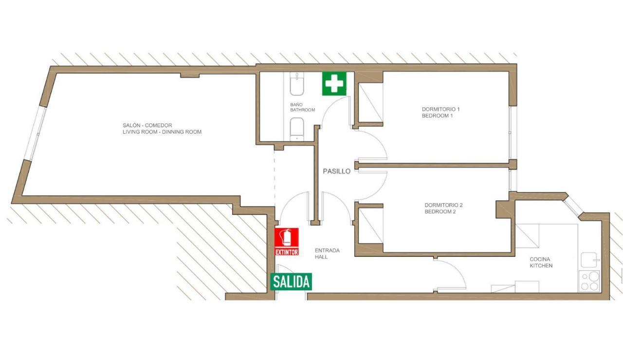 מדריד Central And Modern- 2 Bedrooms 1 Bathroom - Mintystay- Sol מראה חיצוני תמונה